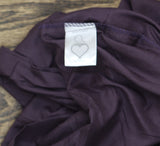 ienjoy 4-Piece Polyester Sheet Set with Pillowcases Purple King