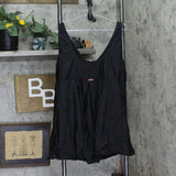 Raisins Curve Trendy Plus Size Lucia Twist-Front Swimdress One Piece Black 24W