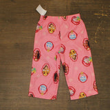 Disney Toddler Girls Princess Christmas Holiday Pajama Set 2-Piece Pink 2T