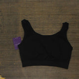 Yummie Womens Seamless Removable Pads Bralette Bra 166f7be4e5af2e Black M/L