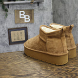 Madden Girl Brave Platform Cozy Bootie BRAV02J1 Tan Brown 9.5M