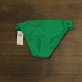 Bar III Womens Summer Solids Side-Knot Hipster Bikini Bottoms Green Rush S