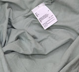 Charter Club Womens Knit Long Sleeve Pajama Shirt Top Winter Tree Toss Green S