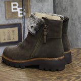 Baretraps WYOMING Womens Boots Ankle Winter Hiking Boots BT28507 Moss Brown 8M