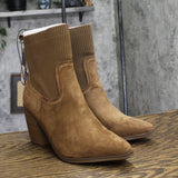 Universal Thread Womens Kinley Ankle Boots 88225814 Cognac Brown 11M