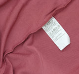 Denim & Co. Heavenly Jersey Collared Long Sleeve Pullover Top Rose Pink L