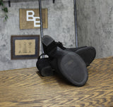 Style & Co. Peyyton Slingback Knit Dress Block Heel Shooties Black Beauty 7M