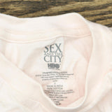Sex and the City Women's HBO Long Sleeve Graphic T-Shirt LS8SB4HBO Light Pink S