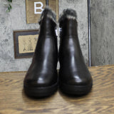 Easy Spirit Women's Adabelle Winter Booties Shoes SEADABELLE Black Leather 10W