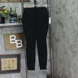 Bar III Petite High-Rise Stretch Pull-On Leggings 100174612PT Black PP