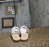 Journee Collection Womens Knit Aniee Mules ANIEE Beige Brown 7.5M