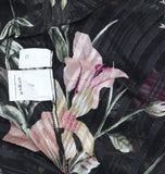 RACHEL by Rachel Roy Mae Printed Tiered Maxi Dress Cascade Garden Black 14