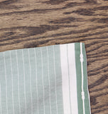 Levtex Home Pickford Cotton 3-Piece Duvet Cover Set L19133QDS Green Full / Queen