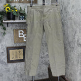 Lee Men's Extreme Motion Flat Front Regular Straight Pant Breen Brown 33x30