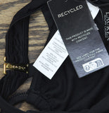 Lauren Ralph Lauren Beach Club Macrame Ring Bikini Top 20501142 Black 6