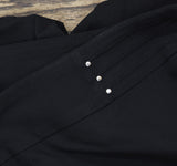 JM Collection Womens Studded Pull-On Tummy Control Pants 1829856 Black M