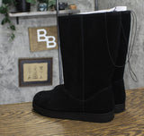 Universal Thread Womens Sarah Suede Shearling Winter Boots 91467407 Black 7M