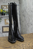 Wild Fable Kenzi Wide Calf Western Boots with Memory Foam Insole Jet Black 7M-WC