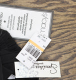 Speechless Juniors Embellished Ruched Cutout Gown Black 7