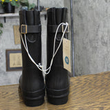 A New Day Womens Vicki Mid Calf Rain Boots 53855422 Matte Black 12M