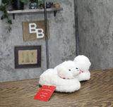 Wondershop Toddler Boys Girls Holiday Polar Bear Character Slippers White 5T-6T