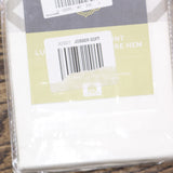 Croscill Signature Hem 300TC Cotton Pillowcases White King