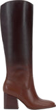 Vince Camuto Womens Leather Ombre Leila Knee High Boot Chocolate Fade Brown 7.5M