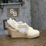 Style & Co Womens Siennaa Closed Toe Wedge Espadrilles Papyrus Brown 8.5M