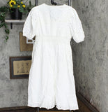 A New Day Women's Short Sleeve Eyelet Dress 78793755