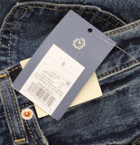 Universal Thread 90's Baggy Denim Jeans Button Fly Distressed Dark Wash Blue 6