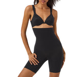 Spanx Womens Higher Power Shaping Shorts 10398R Very Black M