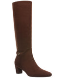 Giani Bernini Womens Crissalynne Knee High Dress Boots Chocolate Brown 5M