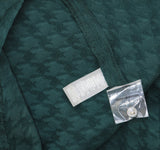 Tommy Hilfiger Houndstooth Knit Keyhole Neck Fit Flare Dress Cypress Green 14