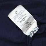 Terra & Sky Womens V-Neck Long Sleeve Knit Shirt Blouse Top Navy Blue 2X