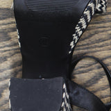 Universal Thread  India Platform Heels with Memory Foam Insole Black Multi 8.5M