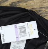 Michael Michael Kors Iconic Solids One Shoulder One-Piece Swimsuit Black 6