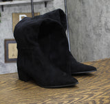 On 34th Womens Gabriellaa Over-The-Knee Boots 10019655400 Black Microsuede 5M