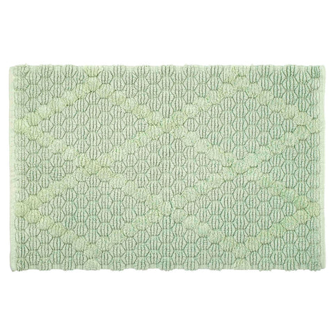 Nicole Miller Tropiluxe Rectangle Bathroom Rug Mat 14817J Multi Green 20x32