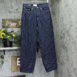 Universal Thread Womens Mid-Rise 90's Baggy Denim Jeans Dark Wash Blue 2