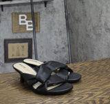 Lifestride Womens Nori Heeled Sandal Strappy J3849S1 Black 6.5W