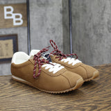 Universal Thread Womens JoJo Sneakers Low Top Double Lace 94462316 Brown 8.5M