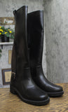 A New Day Womens Hattie Boots Faux Leather 94637544 Black 7.5M