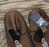 X Ray Mens Atlas Round Toe Slippers XRW3186-BROWN-10-LS Brown 10