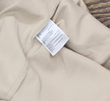 INC International Concepts Trim Satin Pajama Notched Shirt Top Safari Brown 2XL