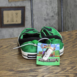 Minecraft Boys Creeper Slip-On Shoes 167594f44eea2f Green 2