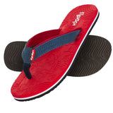 Floopi Women Durable EVA Floral Textured Flip Flops Red Multi 6M