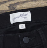 Universal Thread Womens Mid-Rise 80's Slim Straight Ankle Jeans 94627412 Black 2