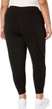 DKNY Women's Plus Embroidered Logo Pintuck Jogger Pants DPPP2513