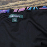 Wild Fable Womens Mesh Lined Knit Side Tie Midi Skirt Blue Multi XXL
