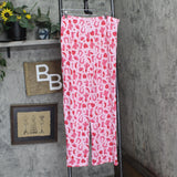 Roudelain Womens Valentines Fairytale Pajama Pants EJJE319M Cowgirl Pink XL